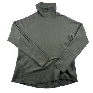 Kuhl Pullover Womens XL Green Petra Turtleneck Performance Base layer Sage